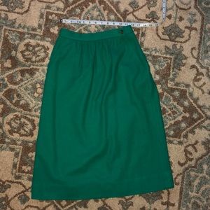 Vintage 100% Wool Jack Winter Skirt